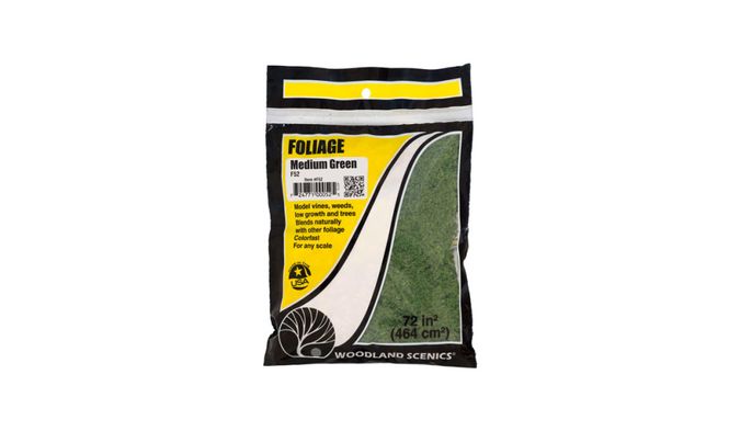 Main Image Foliage Medium Green - Woodland Scenics F52