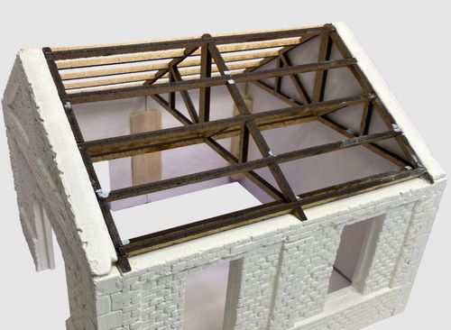 RT-Diorama 35022 Freight Shed (Modular System) (1:35)