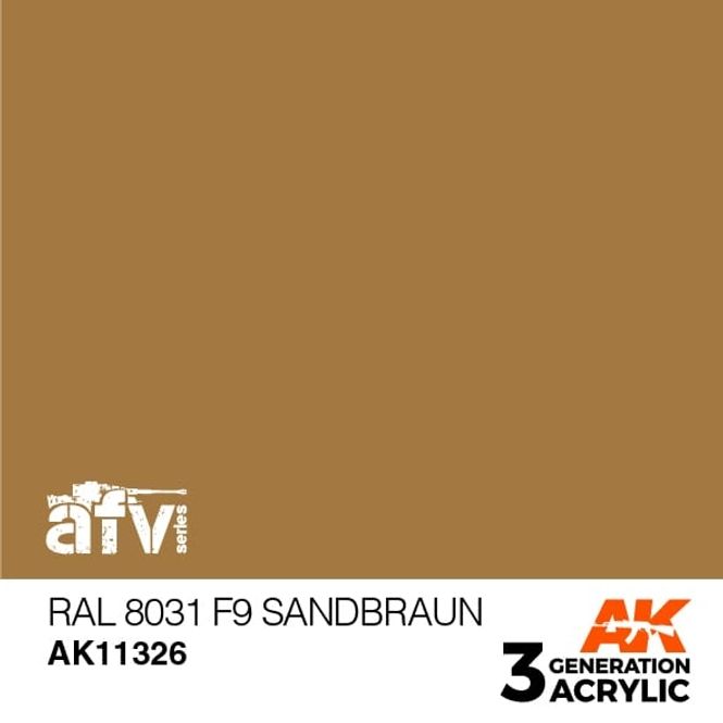 Main Image RAL 8031 F9 Sandbraun
