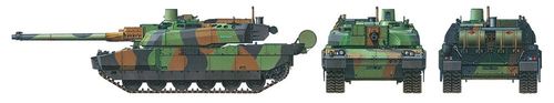 Tamiya 1/35 French Main Battle Tank Leclerc Series 2 (35362)