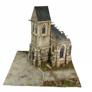 Bygninger og diorama