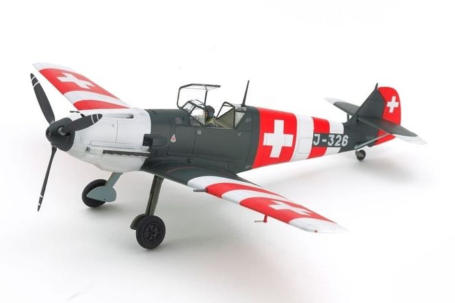 Main Image Tamiya 1:48 Swiss Messerschmitt Bf109 E-3 (25200)