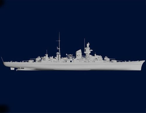 Trumpeter 1:350 - German Cruiser Prinz Eugen 1945 (05313)