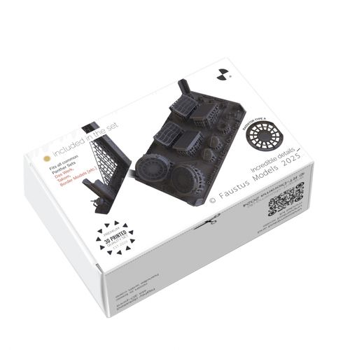 Faustus Models 1:35 - FM35026 Panther A Engine Details Type A