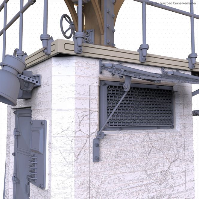 Main Image RT-Diorama 35495 4to. Railroad Crane (1:35)