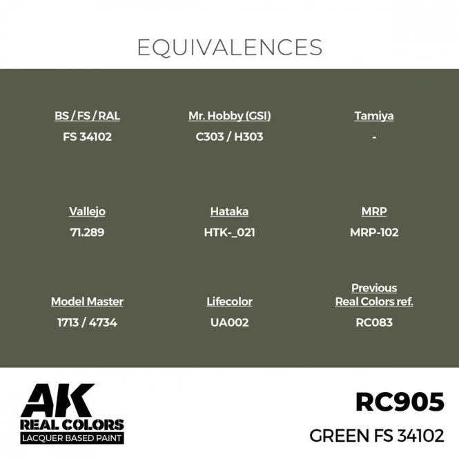 Main Image RC905 Green FS 34102
