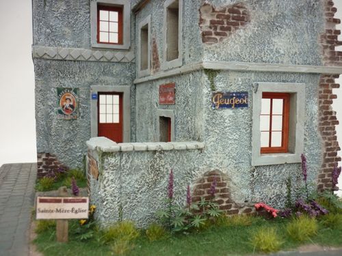 RT-Diorama 35165 Diorama-Base: French Village (3 pieces) (1:35)