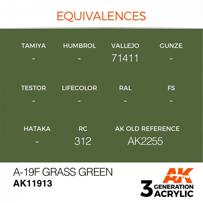 Main Image A-19f Grass Green