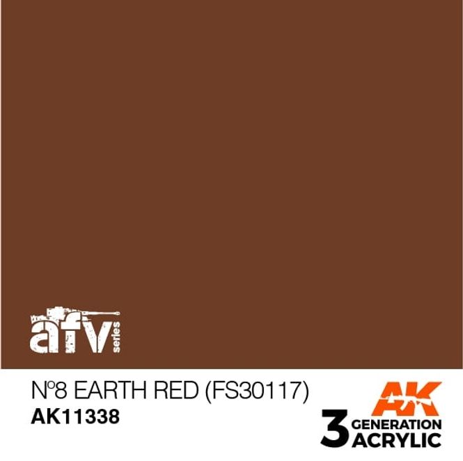 Hovedbilde Nº8 Earth Red (FS30117)