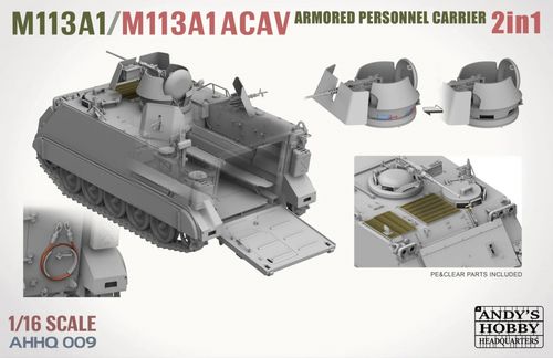 AHHQ/Takom 1:16 - M113 U.S. Armored Personnel Carrier