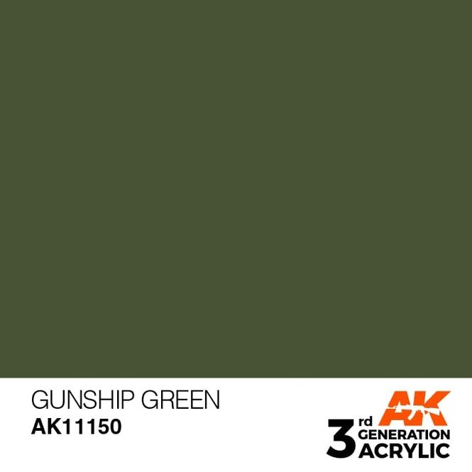 Hovedbilde Gunship Green 17ml