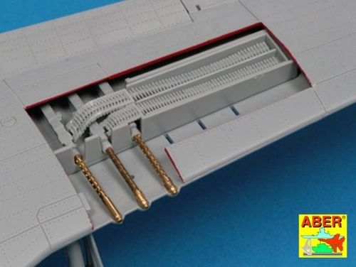 6 barrels for P-51 Mustang - Aber Models
