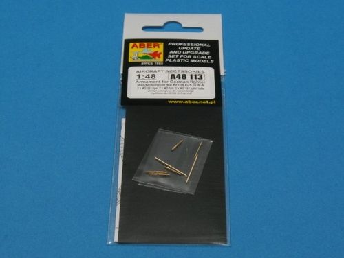 Armament for Me 109G-5 to K-6 - Aber Models