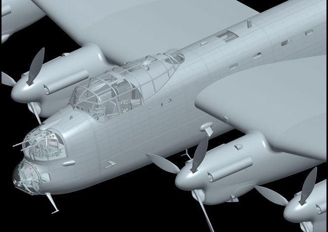 Hovedbilde HK Models 1:32 - Avro Lancaster B Mk.I Special ...