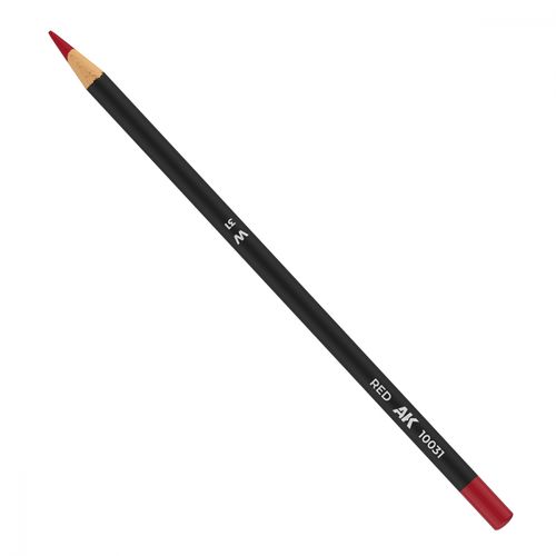Red  - Watercolor Pencil