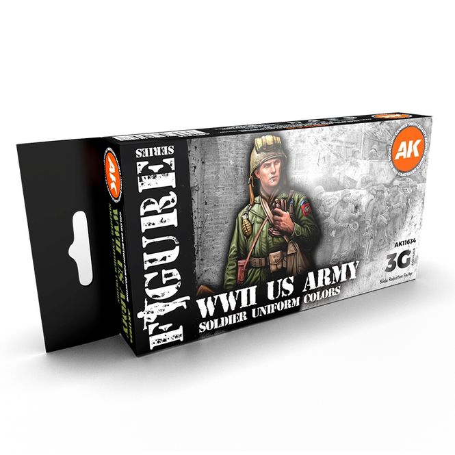 Hovedbilde AK-Interactive AK 11634 WWII US ARMY SOLDIER ...