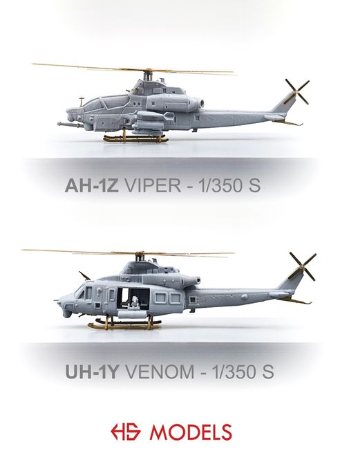 Hovedbilde HS Models 1:350 - Bell AH-1 Z Viper