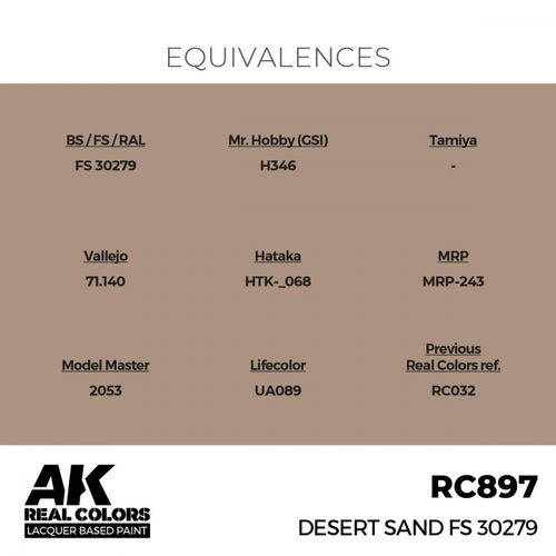 RC897 Desert Sand FS 30279