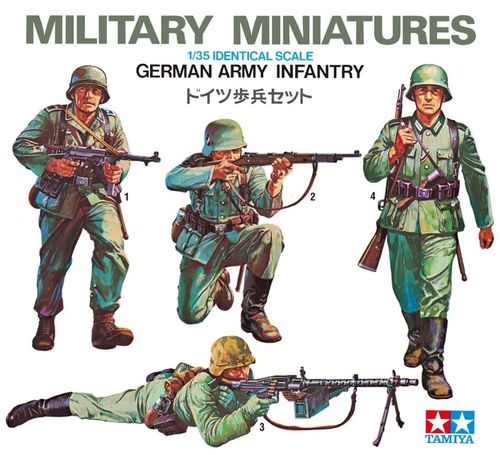 Tamiya 1:35 - 35002 WWII German Infantery