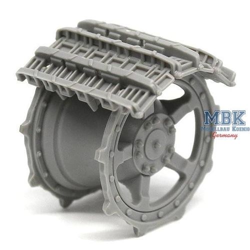 Takom 1:35 - King Tiger Porsche Turret w/Zimmerit - INTERIOR