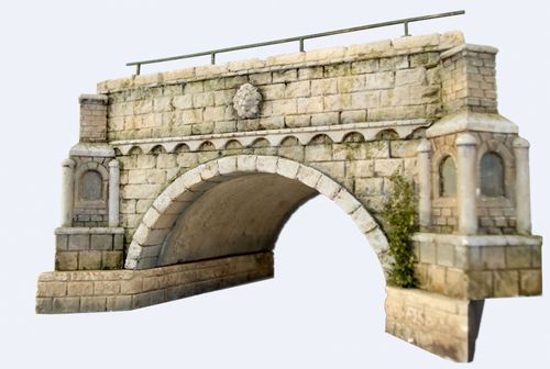 RT-Diorama 35011 Large Stone Arch Bridge - Extension (1:35)