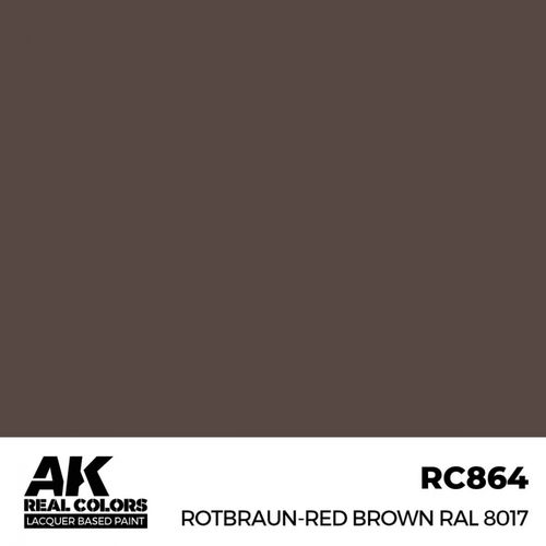 RC864 Rotbraun-Red Brown RAL 8017