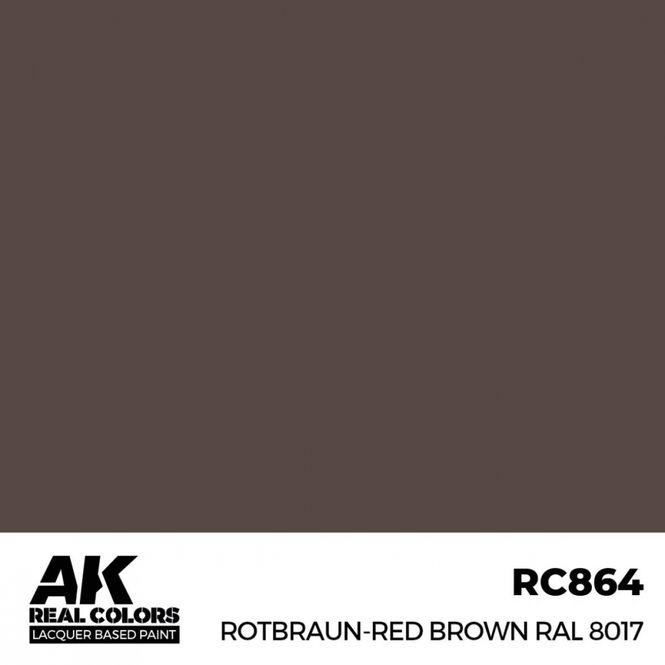 Hovedbilde RC864 Rotbraun-Red Brown RAL 8017