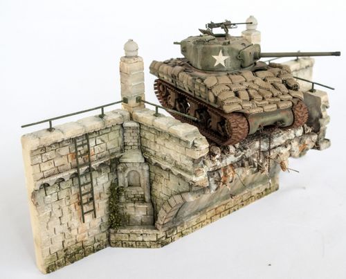 RT-Diorama 35012 Destroyed Bridgehead (1:35)
