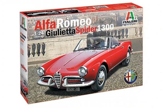 Hovedbilde Italeri 1:24 - Alfa Romeo Giulietta Spider 1300
