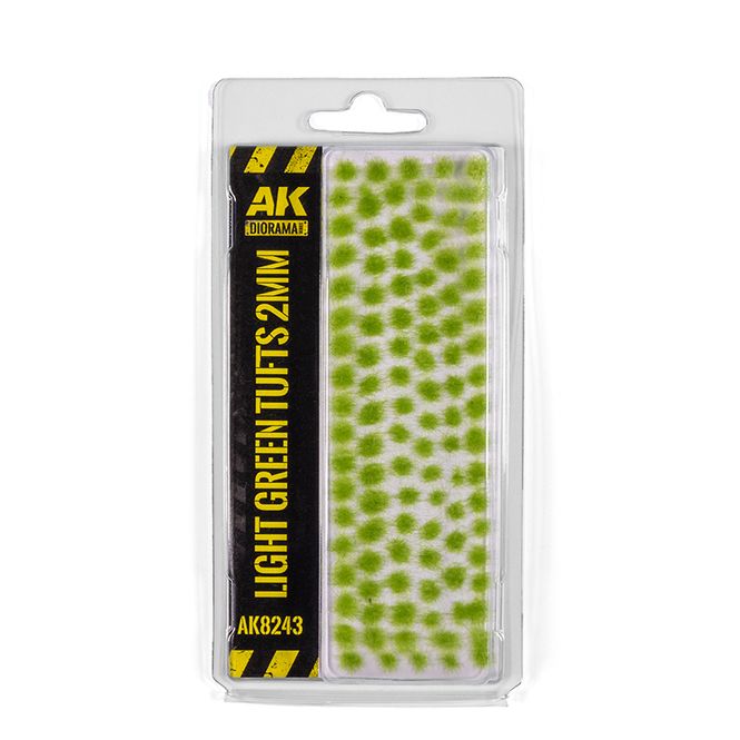 Hovedbilde Light Green Tufts 2mm