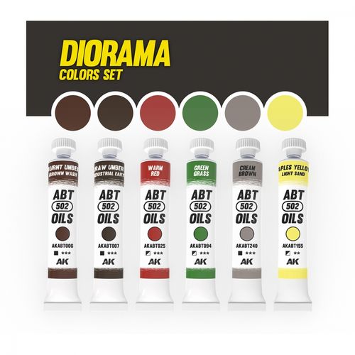 AK-Interactive AKABT307 Diorama Colors Set