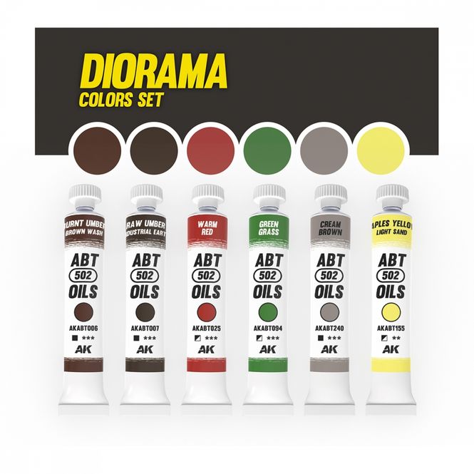 Hovedbilde AK-Interactive AKABT307 Diorama Colors Set