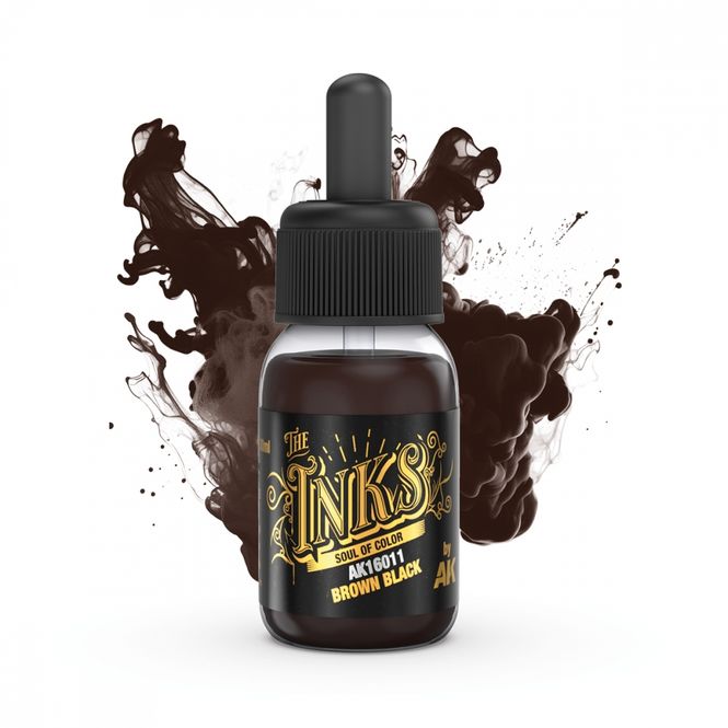 Hovedbilde AK The Inks - Brown Black Acrylic