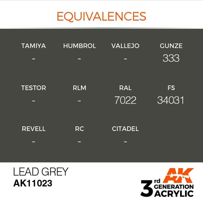 Hovedbilde Lead Grey 17ml