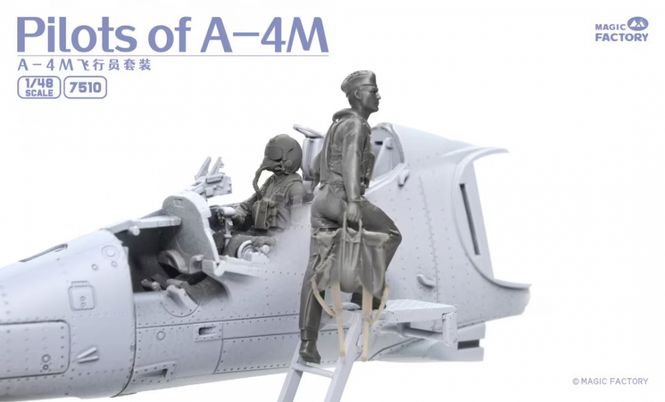 Main Image Magic Factory 1:48 - 7510 Pilots of Douglas A-4 M ...