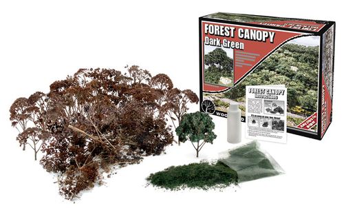 Dark Green Forest Canopy - Woodland Scenics F1662