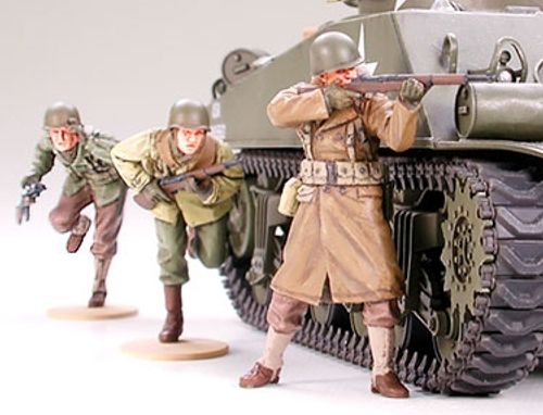 Tamiya 1:35 - US Medium Tank M4A3 Sherman 75mm Gun Late Production (35250)