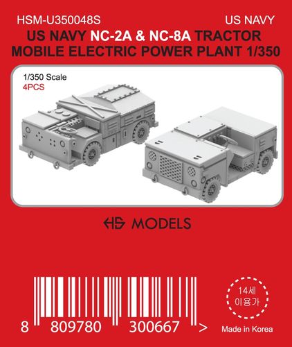HS Models 1:350 - US Navy NC-2A & NC-8A Tractor