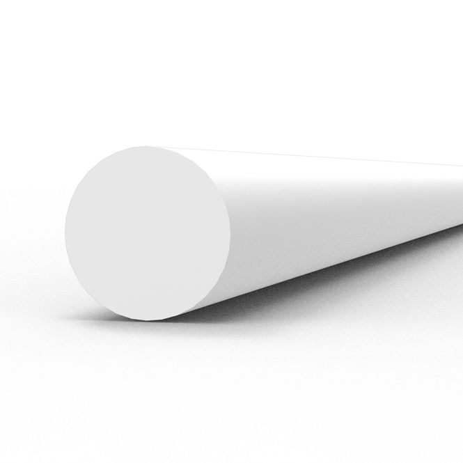 Hovedbilde Rod 3.00 diameter x 350mm - STYRENE STRIP