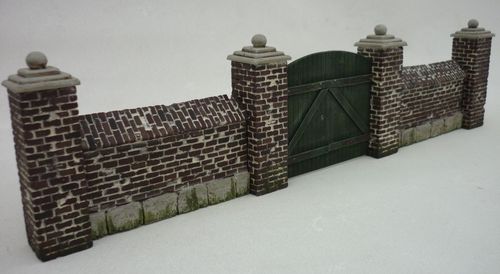 RT-Diorama 35244 Park Wall with Gate (1:35)