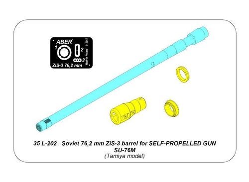 Barrel for SELF-PROPELLED GUN SU-76M