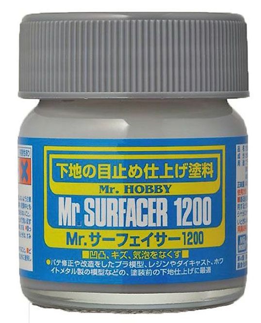 Main Image Mr. Surfacer 1200 Grey 40 ml - Mr. Hobby