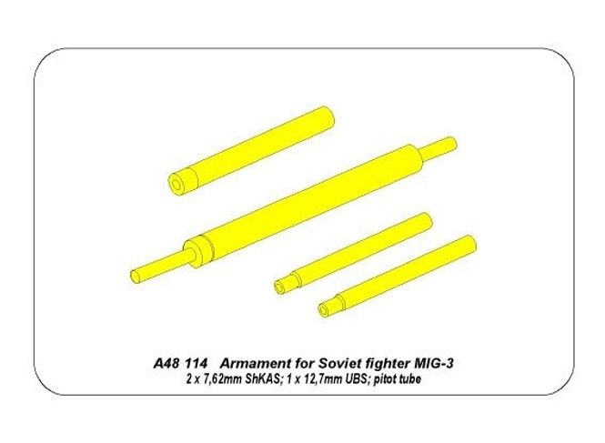 Hovedbilde Armament for MIG-3 - Aber Models