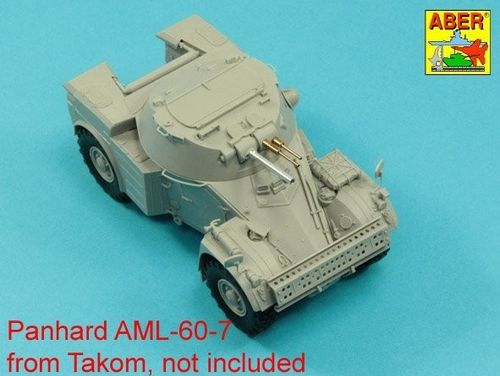 Armament for French Light Armoured Car AML-60-7, barrel for 7,62mm Macxhine guns x 2 pcs. &90mm mortar