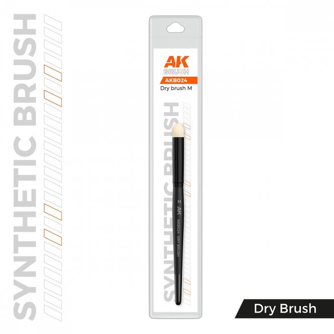 Hovedbilde AK-Interactive B024 AK Synthetic Brush - Dry ...