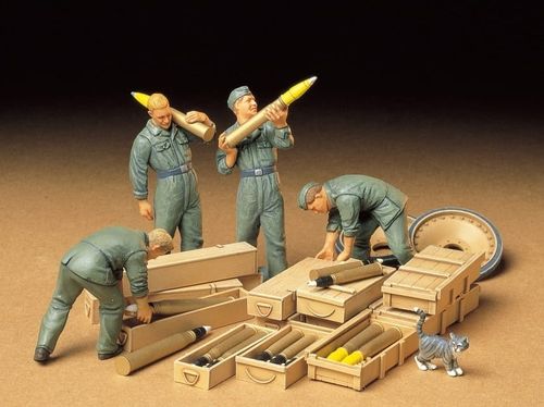 Tamiya 1:35 - 35188 German Tank Ammo-Loading Crew Set