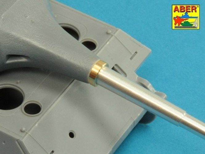 Hovedbilde 10,5cm KwK L/70 barrel with perforated muzzle ...