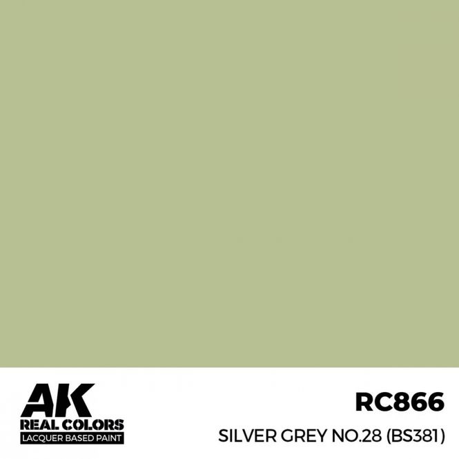 Hovedbilde RC866 Silver Grey No.28 (BS381)