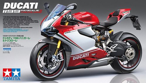 Tamiya 1:12 - Ducati 1199 Panigale S - Tricolore (14132)