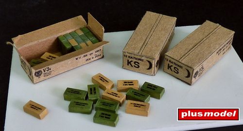 Plus Model 1:35 - U.S. Army field ration K 311 